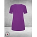 Plus Basics Travel Shirt Rond Hals Lavender